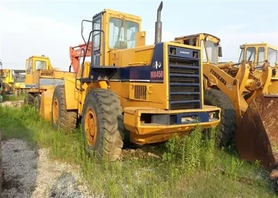 İkinci El Komatsur Lastikli Yükleyiciler WA450
